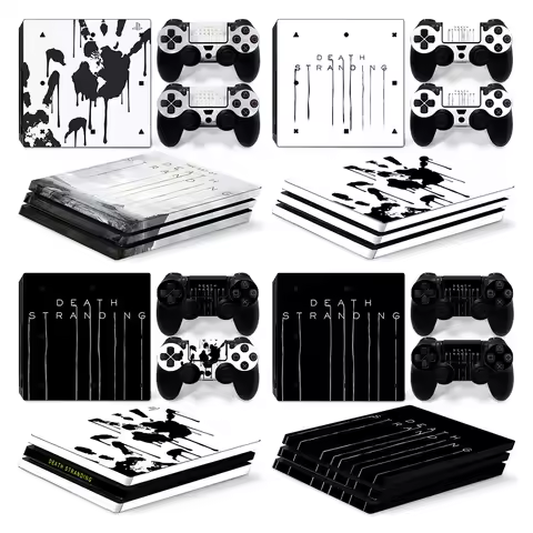 Skin Sticker for PS4 Pro Protective Cover Wrap for PS4 Pro Console Controller