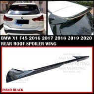 BMW X1 F48 2016-2020 REAR ROOF SPOILER WITH PAINT (PIANO BLACK) ABS SKIRT LIP BODYKIT