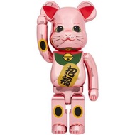 ✨預訂✨巜 MEDICOM TOY BE@RBRICK 招財貓 桃金 招福 1000% 》