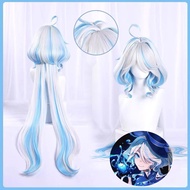 Genshin Impact Focalors Furina Cosplay Wig Artificial scalp