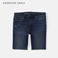 American Eagle AirFlex+ 9" Ripped Denim Short กางเกง ยีนส์ ผู้ชาย ขาสั้น (NMSO 013-7654-896)