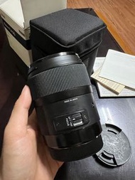 二手 SIGMA 35mm F1.4 DG HSM ART 定焦鏡 附保護鏡 for Canon過保公司貨