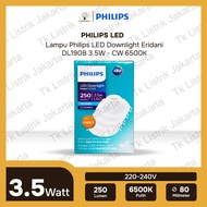 CAHAYA Philips Downlight Eridani DL190B LED3 D280 3.5W White Light (Multipack)
