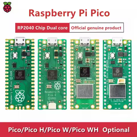 Raspberry Pi Pico Pico H Pico W Pico WH Wdevelopment board RP2040 Dual core chip new Official genuin