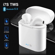 i7s Bluetooth Earphone TWS Wireless Earbuds Headphone Wireless Headset QDMC