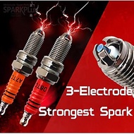 1 CÁI BUGI 3 CHẤU LẮP XE MÁY ĐÁNH LỬA SIÊU MẠNH