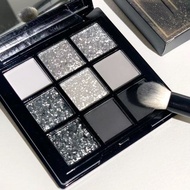 MUGELEEN Black Swan Nine Color Punk Cement Light Eyeshadow Palette Dark Sweet Cool Pearl Fine Flashi
