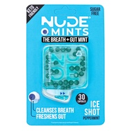 NUDE MINTS | Concentrated Liquid Capsules | Mouth Watering Mint - Lasts 3X Longer - 3X Stronger - Ex