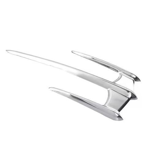 Silver Motorcycle Front Fender Fairing Trim Sticker Fit For Honda Goldwing GL1800 F6B VTX1300 VTX180