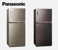 ◤留言享優惠+汰舊換新最高補助5000◢國際 Panasonic 650公升無邊框玻璃雙門變頻冰箱 NR-B651TG