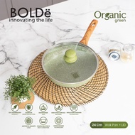Bolde Organic WOK Pan 24cm+glass lid Frying Pan