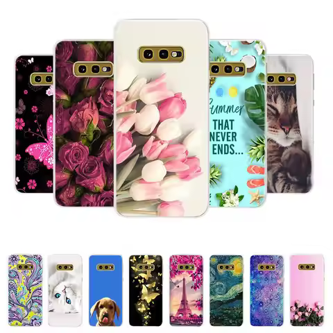 For Case Samsung S10E Cover Samsung Galaxy S10E S 10E S 10 E Phone Case Silicone Cute Soft Coque Bum