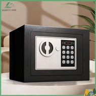 Electronic Security Box W/Digital Keypad & Keys Electronic Digital Safe Security Box Small Electroni