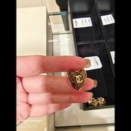 Chanel 24K全新 愛心耳環，金色下單區（優惠款式）