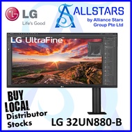 (ALLSTARS : PROMO) LG 32UN880-B 32 Inch UltraFine Display Ergo 4K HDR10 Monitor with Ergo Stand / UHD, 3860x2160