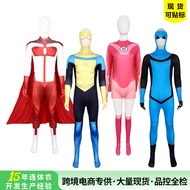 Halloween Cosplay Costume for Young Men - Invincible Almighty Man Tights