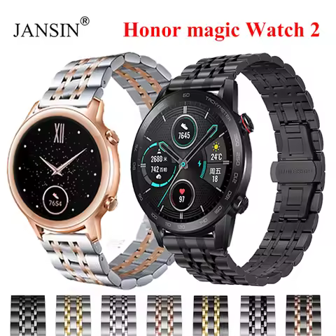 Metal Strap For Huawei Honor Magic Watch 2 Bracelet Band Stainless Steel Correa For Honor magic Watc