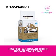 Mybakingmart | Lesaffre Saf-instant (Gold) Instant Yeast / Halal Ragi Yis 500g EXp 19/2/2026