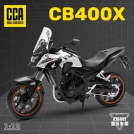 1:12 Scale Honda Cb400X Alloy Motorcycle Model Diecast Car Lovers Collection Kids Birthday Gift Meta