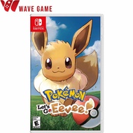 nintendo switch lets go pokemon eevee / pikachu ( english asia )