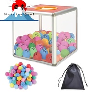[Direct from Japan]
TJQ Lottery Box Bingo Set Raffle Drawing Box Bingo Game [Set of 82 Including Num