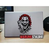 Joker laptop stickers 12 cool custom cutting stickers