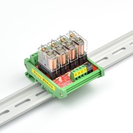 Genuine 4-way Omron Relay Module 12V/24V Input Relay Module BMZ-04R1