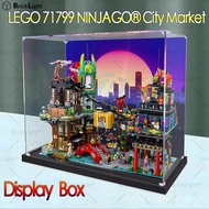 ❤️For Lego 71799 Phantom Ninja City Market Transparent Anti-dust Figure Storage Box Acrylic Dustproo