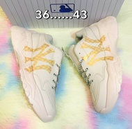 [Hot sell] MLB ny รองเท้าแฟชั่น ผ้าใบ รองเท้ากี่ฬา สำหรับคุณผู้หญิง และผู้ชาย 36……43