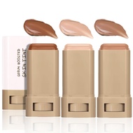3 Pcs Beauty Balm Serum Boosted Skin Tint Foundation Stick Solid Tinted Moisturizing Serum Contour S