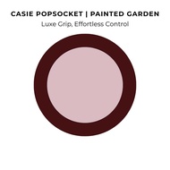 CASIE Magnetic Pop-socket | Strong suction | HD Prints | Effortless to hold your phone | Club Burgun