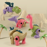 Dinosaur Toys DIY Screw Dinosaur Take Apart Toys for 4-5 Years Old Boys Educational Toys Mainan Dino