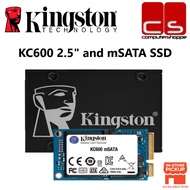 Kingston KC600 2.5" and mSATA SSD