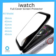 apple iwatch full cover screen protector tempered glass all model