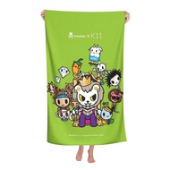 Tokidoki Microfiber Soft Bath Towel Fashion Unisex Quick Dry Magic Bath Beach Spa Bath Towel 70x140cm