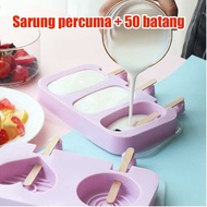 Silicone Ice Cream Mould Popsicle Mould DIY Homemade Cartoon Ice Cream Popsicle Maker Mould