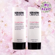 Keratin Complex Keratin Volume Amplifying Shampoo/Conditioner 400 ml แชมพู และครีมนวดผม ช่วยให้ผมเรียบ นุ่ม มีวอลลุ่ม