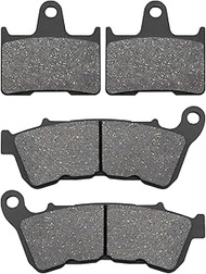 Front & Rear Brake Pads for Harley Davidson XL883 XL1200 XL883L XL883N XL883R XL1200C XL1200CX XL120