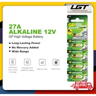 GP Battery Super Alkaline 12V 27A A27 MN27 (C5 – Card of 5)