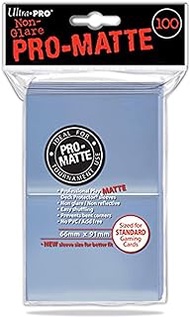 Ultra Pro 84731 Standard Pro Matte Card Sleeves, Clear