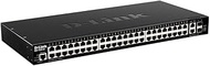 D-Link DGS-1520-52 network switch Managed L3 10G Ethernet (100/1000/10000) 1U Black