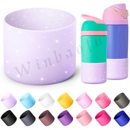 Silicone Boot Compatible with Owala kids water bottle 12oz 14oz 16oz, Anti-Slip Protective Sleeve