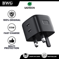 UGREEN 65W USB C GaN Charger PD Power Delivery Charger Adapter Type C Wall Charger for S22 Ultra Lap