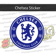 Chelsea sticker, Chelsea fan club, we support chelsea sticker