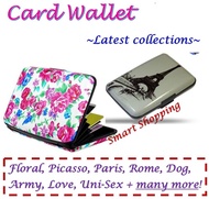 [New Arrivals] Aluma Wallet Name Card Holder Namecard Credit ATM For ladies Woman Man Girlfriend uni sex fits any bag handbag Purse Travel Coins Great as Gift! Birthdays Christmas Xmas Any Occasion!