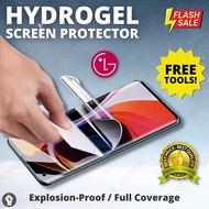 Hydrogel Screen Protector LG Stylo 6 3 Stylus3 Wing 5G X power Spirit Aristo 2 L9 Pelindung Skrin Ge
