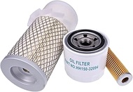 JZGRDN New Filter Kit Compatible with Kubota B4200D B5100D B5100E B6100D B6100E B7100D B7200D B7200E