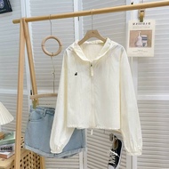 เสื้อคลุมผ้าร่ม K03 กันลมแดด แขนยาวมีฮู้ด เสื้อใส่เล่นสงกรานต์ พร้อมส่ง