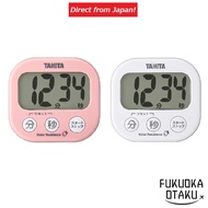 TANITA Washable Large Display Timer TD426 PK (Pink) / WH (White) Timer 【Direct from Japan】