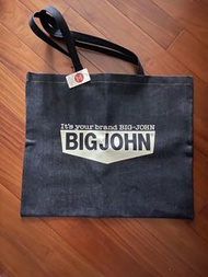 BIG JOHN 牛仔布環保袋 日本製造
